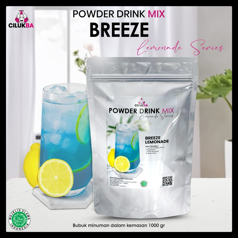 

Bubuk Minuman Rasa Breeze Lemonade 1 kg / Powder Drink Mix