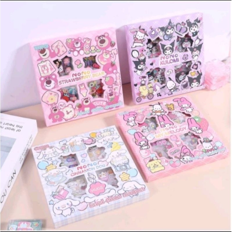 

STIKER SANRIO, BARBIE, DORAEMON, AVENGERS, MOBILE LEGEND