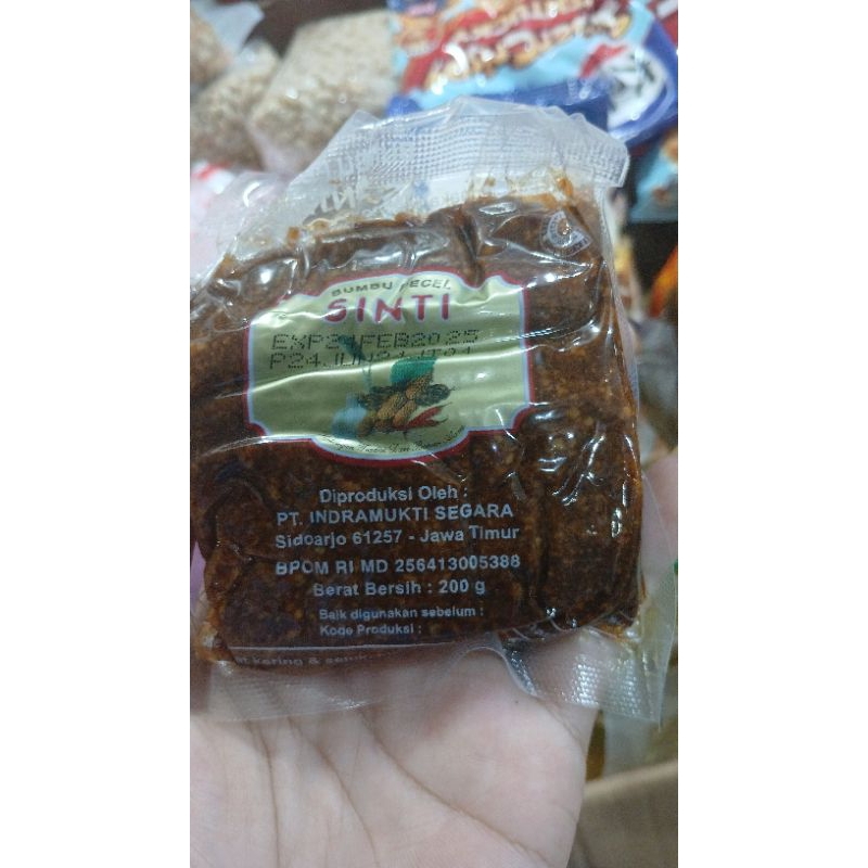 

bumbu pecel sinti 1 biji