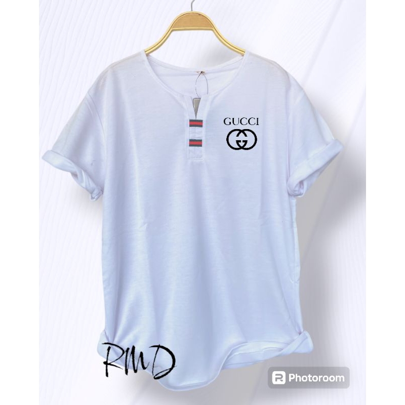 Kaos Hendlay Pria model Pita GU Kaos polos fashion Pria