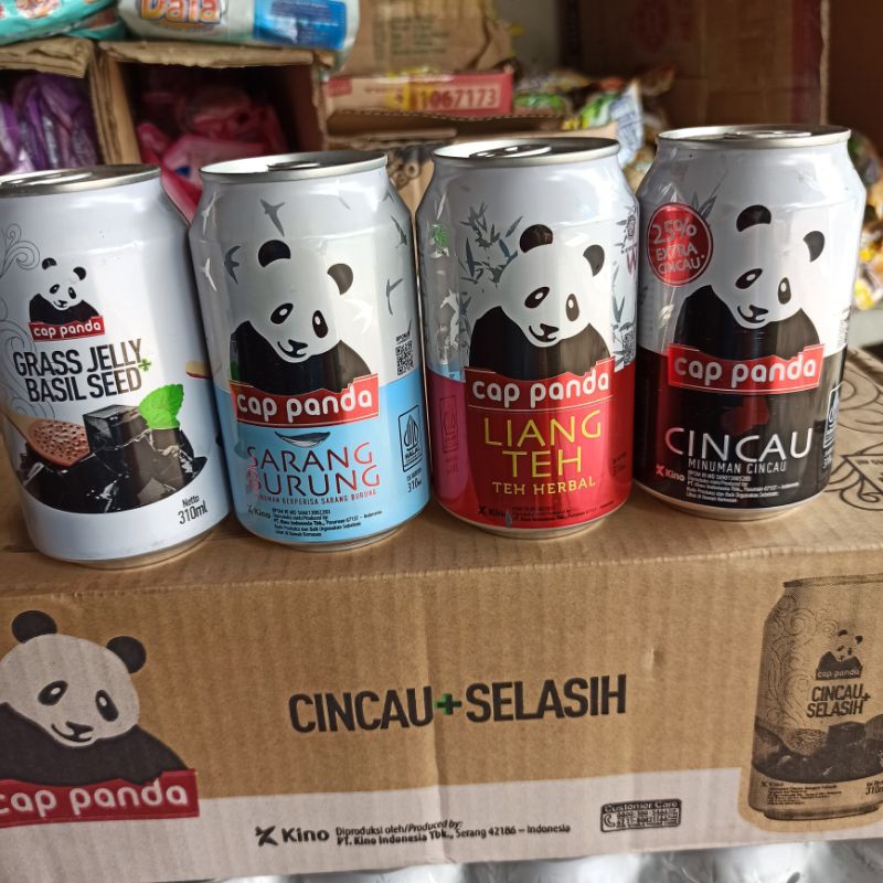 

Minuman Cincau Selasih Sarang Burung Liang Tea Kaleng Cap Panda