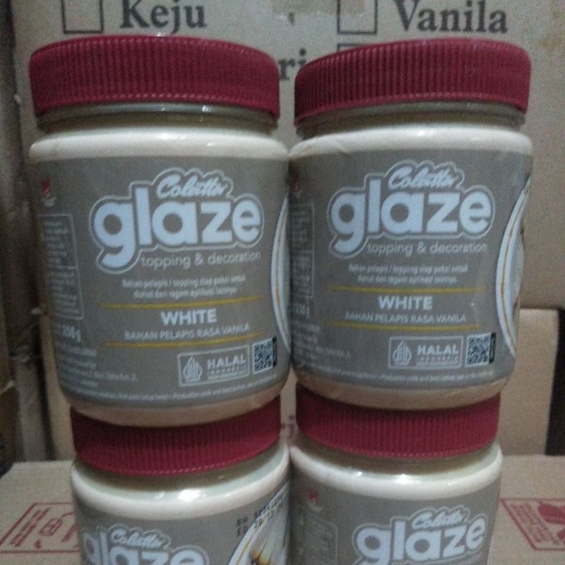 

Colatta Glaze Toping Decoration White Vanila 250g