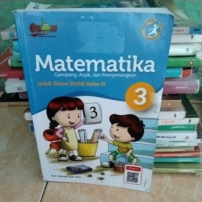 BUKU MATEMATIKA UNTUK SD KELAS III/3 YOHANES SURYA