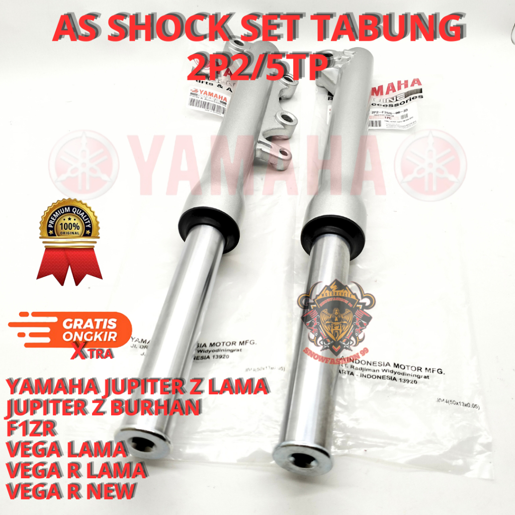 AS SHOCK SET TABUNG JUPITER Z 2P2 AS SHOCK DEPAN JUPITER Z LAMA ,JUPITER Z BURHAN ,F1ZR ,VEGA R LAMA