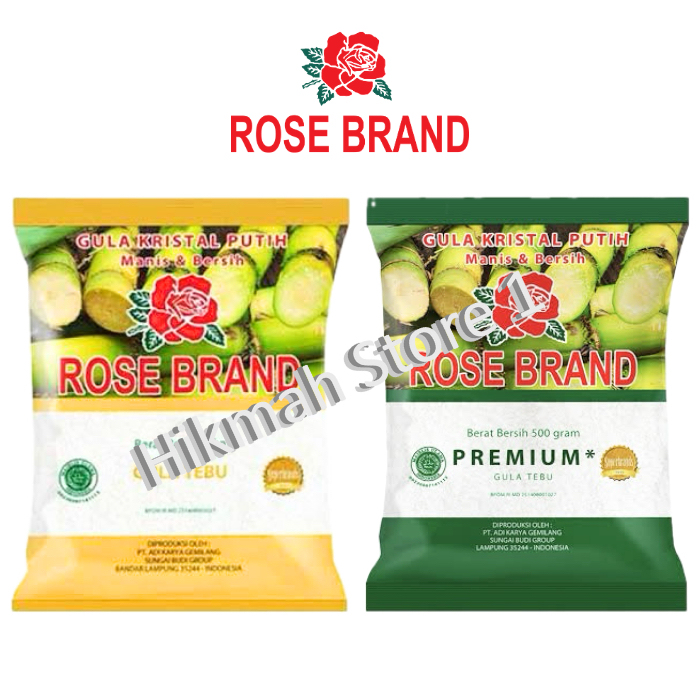 

Rose Brand Gula Pasir Kristal Putih Rose Brand (Kemasan Kuning) 1Kg