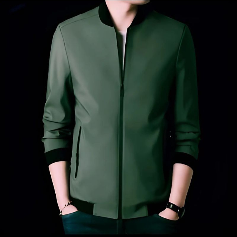 Jaket pria /Jaket mantel bisbol versi korea