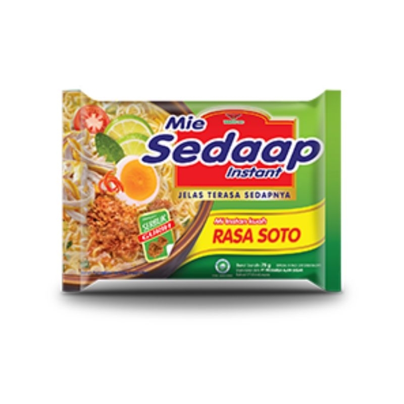 

Paket 5 mie sedaap soto