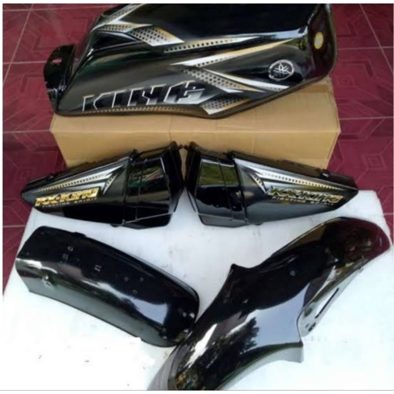 TANGKI BENSIN TANK YAMAHA RX KING HITAM TH2008 NEW ORIGINAL