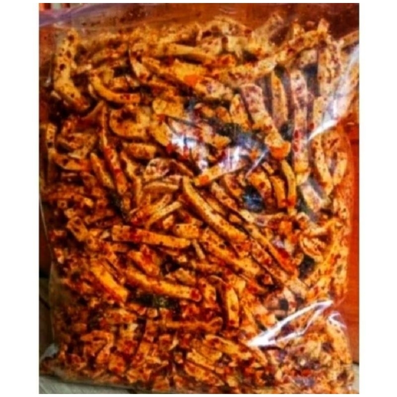 

Basreng pedas daun jeruk