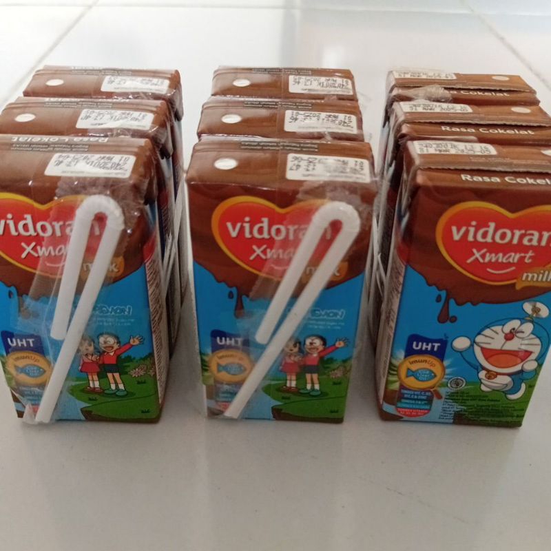

Susu Vidoran Xmart Rasa Coklat.uk110mlx3