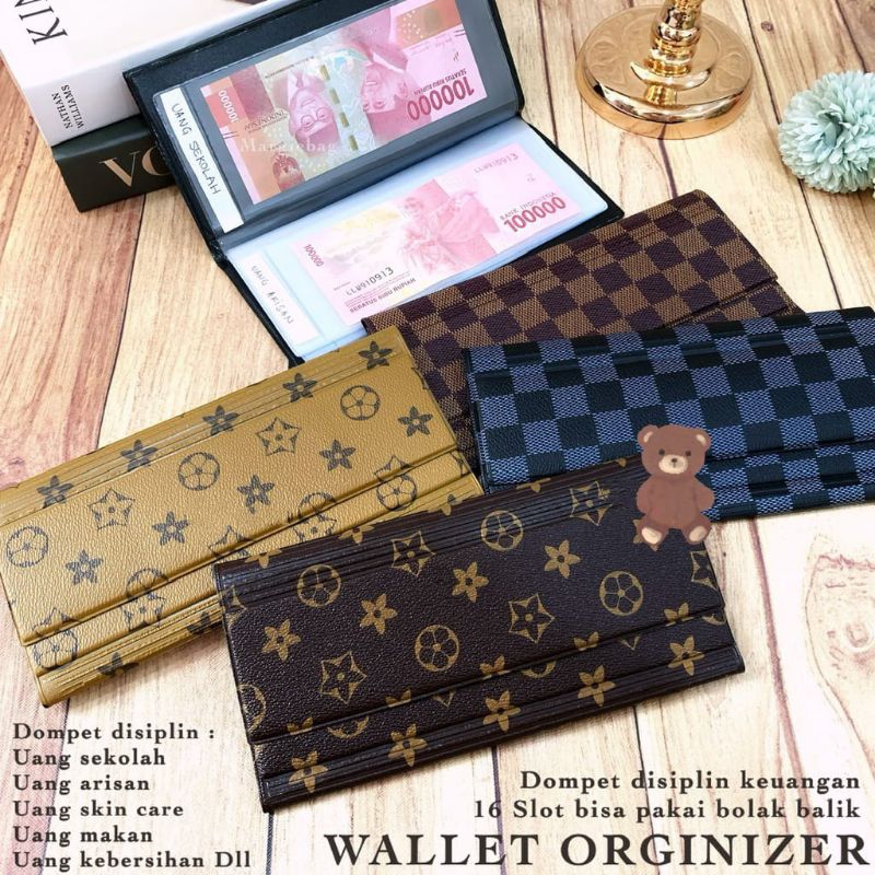 DOMPET DISIPLIN UANG BULANAN 16 SLOT