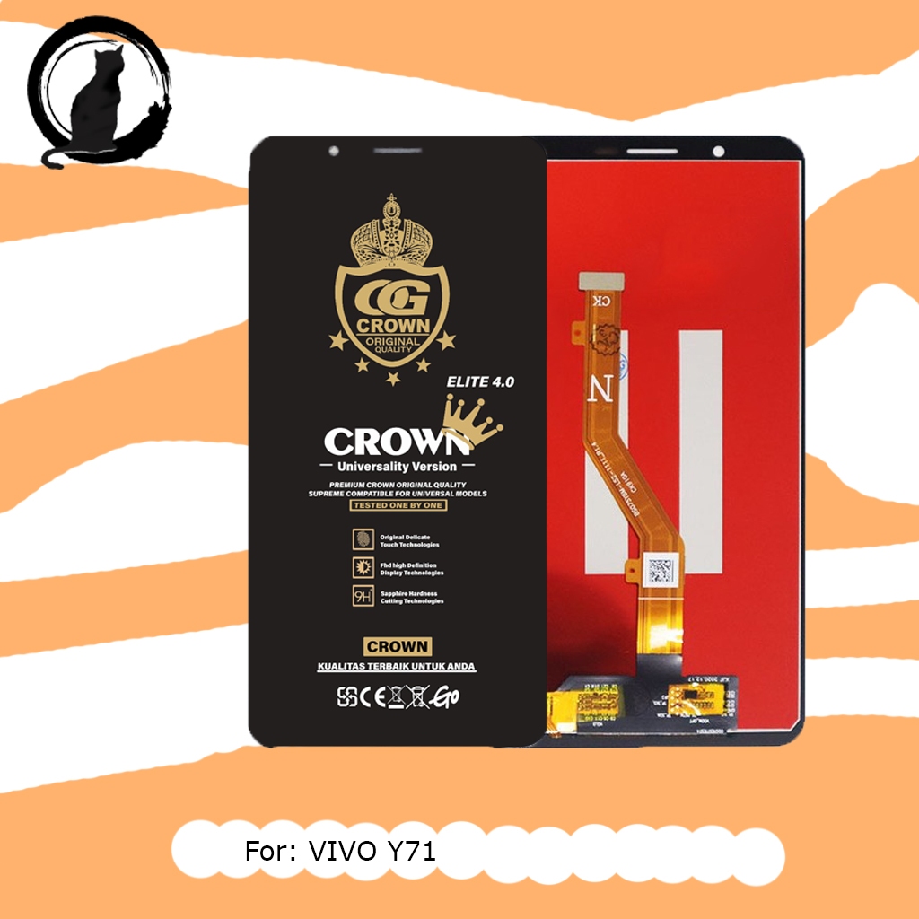 LCD VIVO Y71 - LCD VIVO 1724 - LCD TOUCHSCREEN VIVO Y71 DIGITIZER FULLSET ORIGINAL