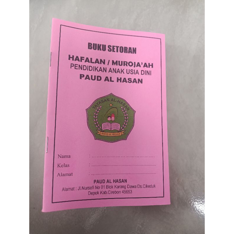 

BUKU HAPALAN Costum isi 20 Pcs
