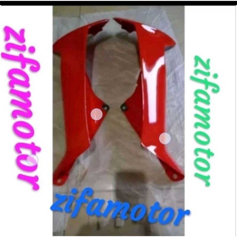 Sayap dek luar sayap luar dek luar kanan kiri Yamaha fiz r FIZ R Vega lama Vega R lama warna merah