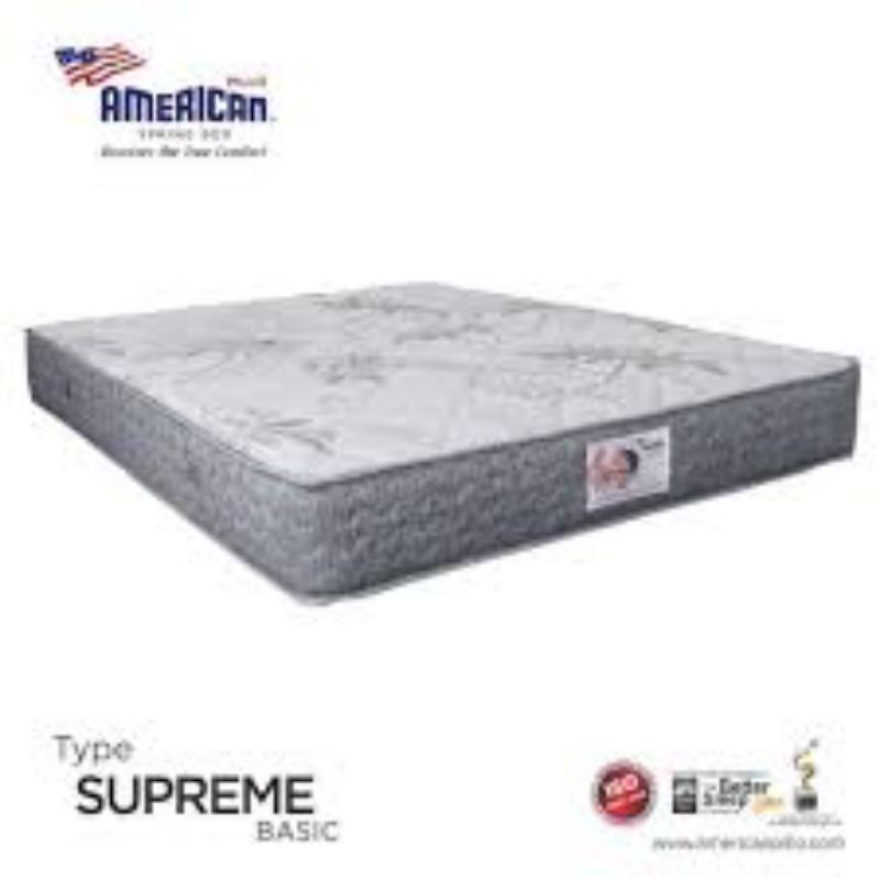 spring bed american pillo tipe supreme basic