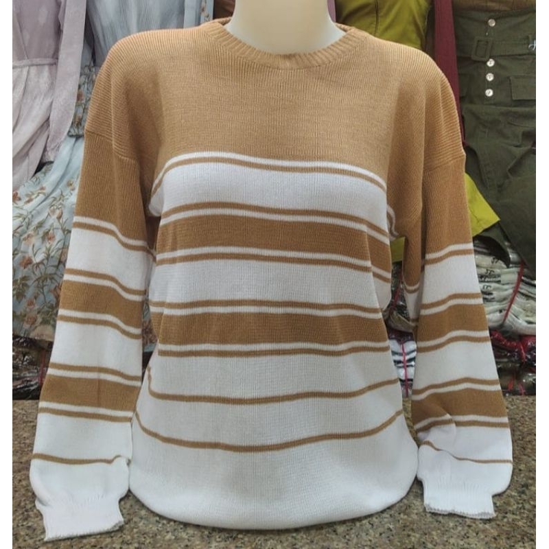 Cardigan Rajut - Outer Rajut - Jaket Rajut Wanita Cewek Model Terkini Motif