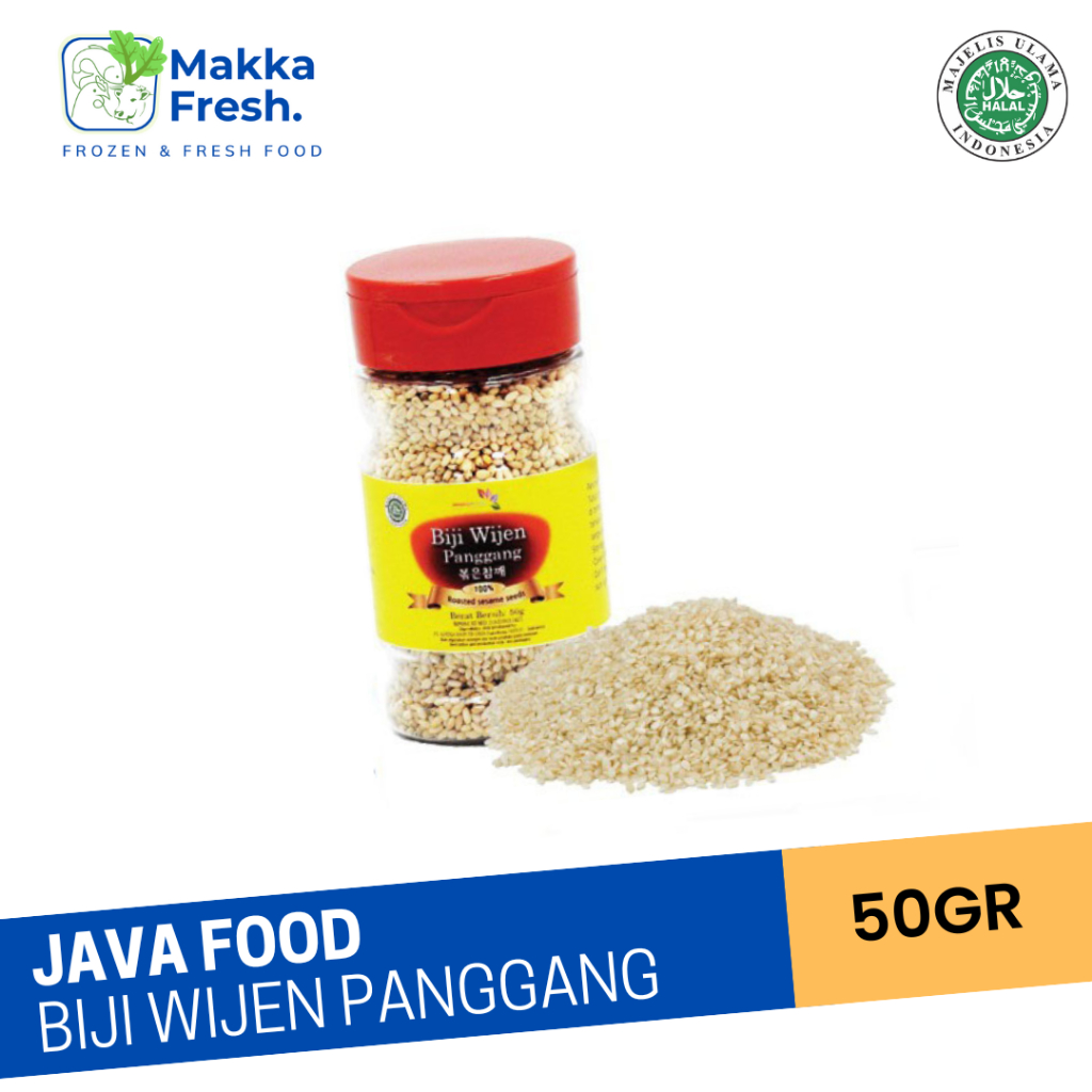 

java food biji wijen sangrai 50 gram