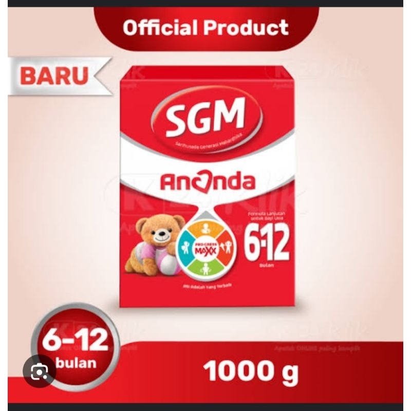 SUSU SGM ANANDA 6-12 BULAN