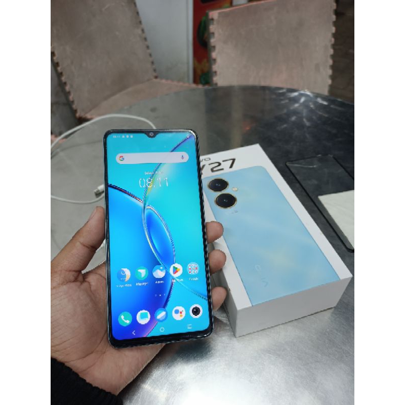 VIVO Y27 6/128 SECOND LENGKAP ORI