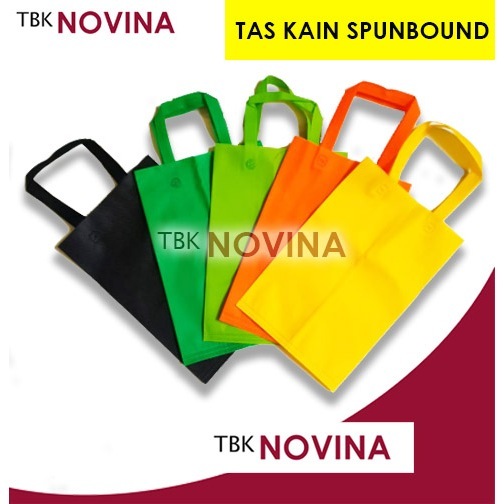 

[ LUSIN = 12PCS ] TAS SPUNBOUND / TAS KAIN DUS NASI / TAS NASI KOTAK / TAS KOTAK KUE / SHOPPING BAG