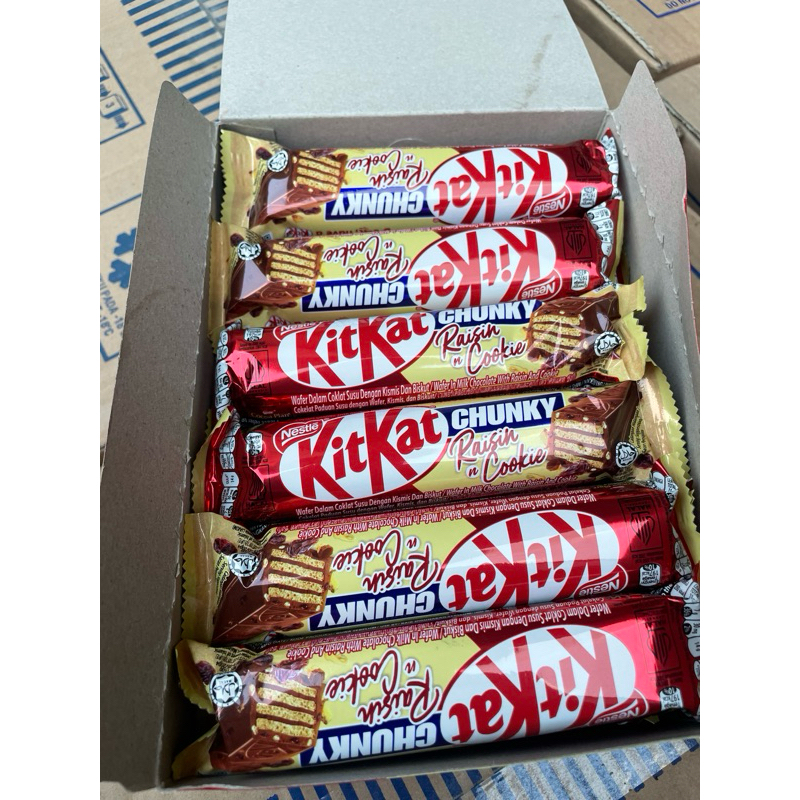 

Kit Kat Chunky Raisin & Cookies 38gr