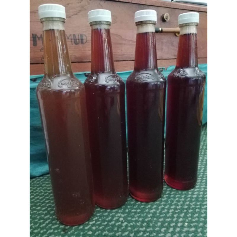 

Madu murni, Alami, 460 ml, botol marjan