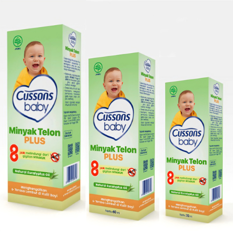 Cussons Baby Telon Plus oil /Minyak Telon Bayi/ Cussons Baby Minyak Telon Oil Plus