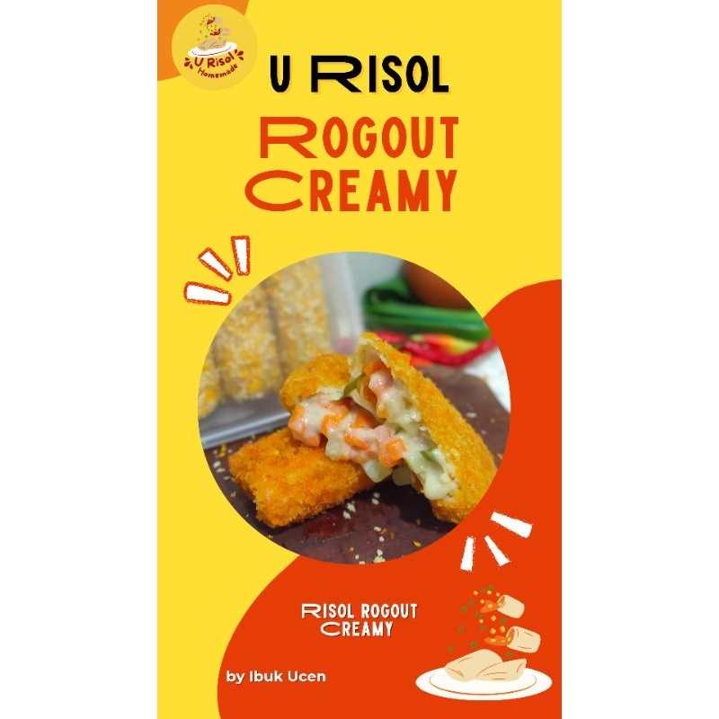 

U Risol || Risol Rogout Creamy Frozen Homemade by Ibuk Ucen