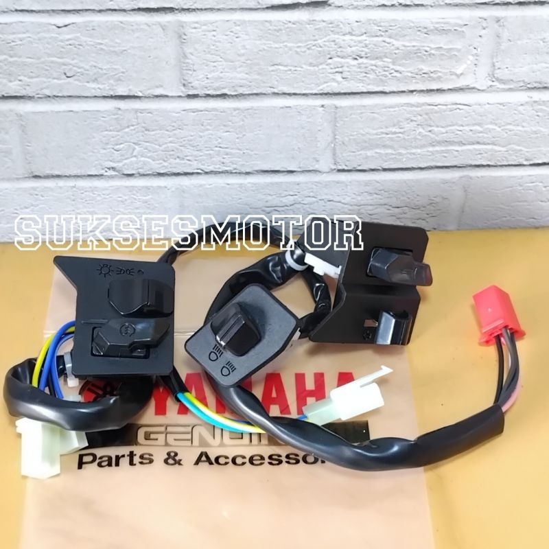 saklar holder set kiri kanan yamaha vega zr vega rr force f1 injeksi