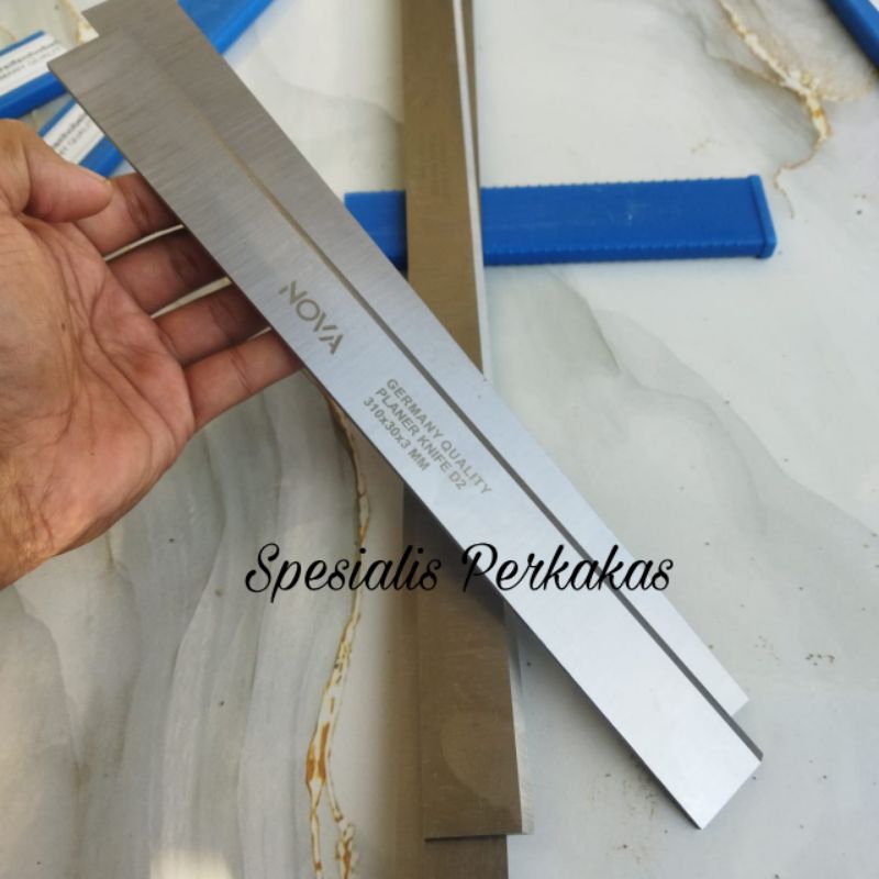Baja Hss 31cm 41cm 51cm 61cm Original Nova Mata Pisau Planer Serut Kayu Hss 310mm 410mm 510mm 610mm 