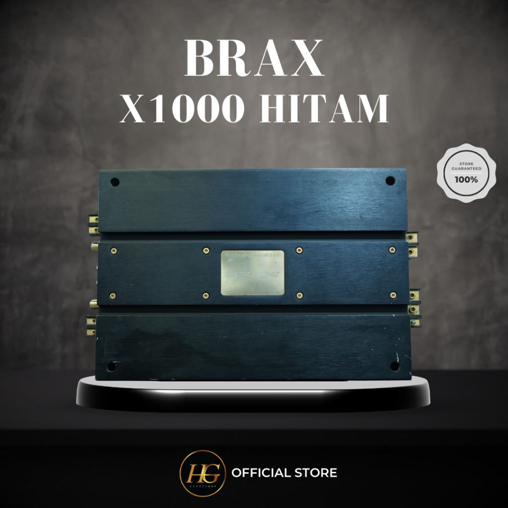 Power Amplifier Monoblock Brax X 1000 Hitam (second)