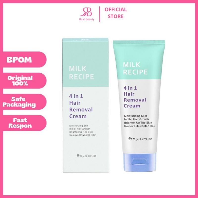 MILK RECIPE - Milk Recipe Hair Removal Cream
