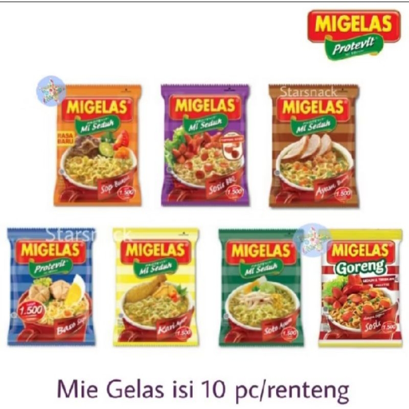 

Mie Gelas