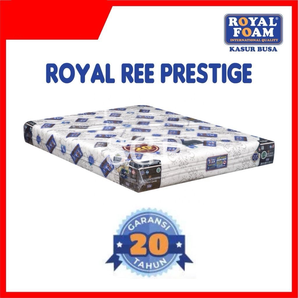 KASUR BUSA ROYAL EXCLUSIVE ECONOMY PRESTIGE BY ROAL FOAM/REE PRESTIGE/UK 90 X 200 - 180 X 200 / KASU