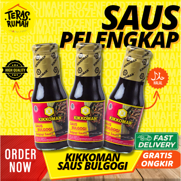 

KIKKOMAN SAUCE - SAUS KOREA BULGOGI 300gr