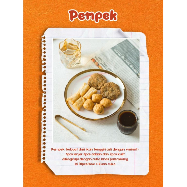 

Pempek ikan tenggiri HALAL | Frozen Food
