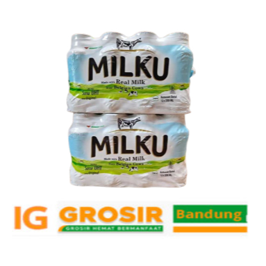 

Susu Milku Full Cream 1 pak isi 12 botol Enak dan Bergizi