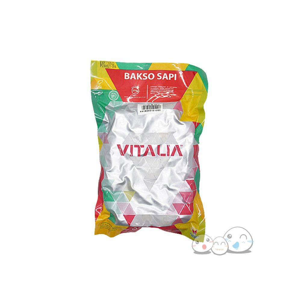 

Vitalia Bakso Daging Sapi 270 gram Frozen