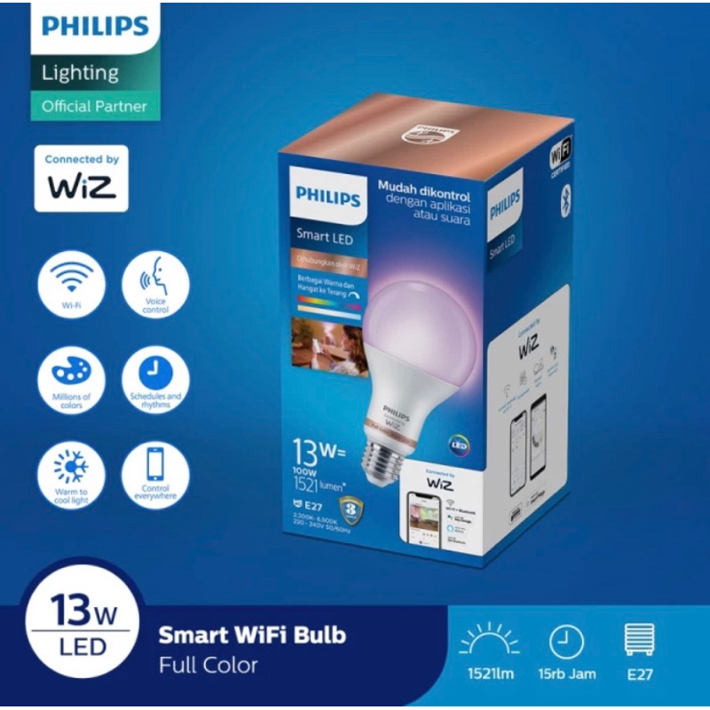 PHILIPS WIFI 13w FULLCOLOR