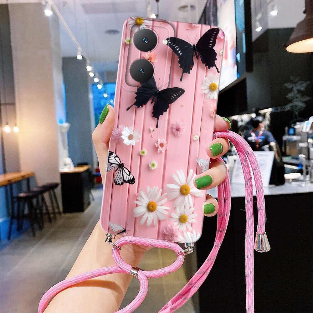 CM_Id8 Softcase Tali For Vivo Y15S Y20 Y21S Y21 Y21T Y21A Y27S Case Terabaru - Case Cantik - Case ta