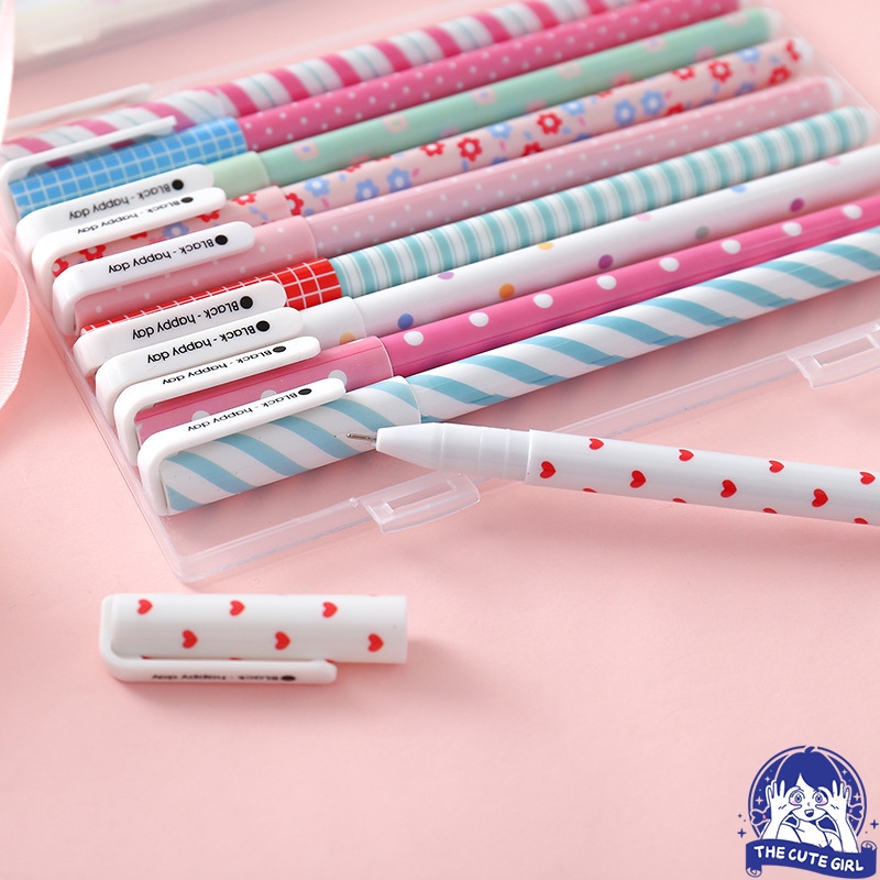 

PULPEN GEL MOTIF 1 SET 10 WARNA TULISAN LUCU IMUT / BOLPEN GEL KARAKTER - Stazionario