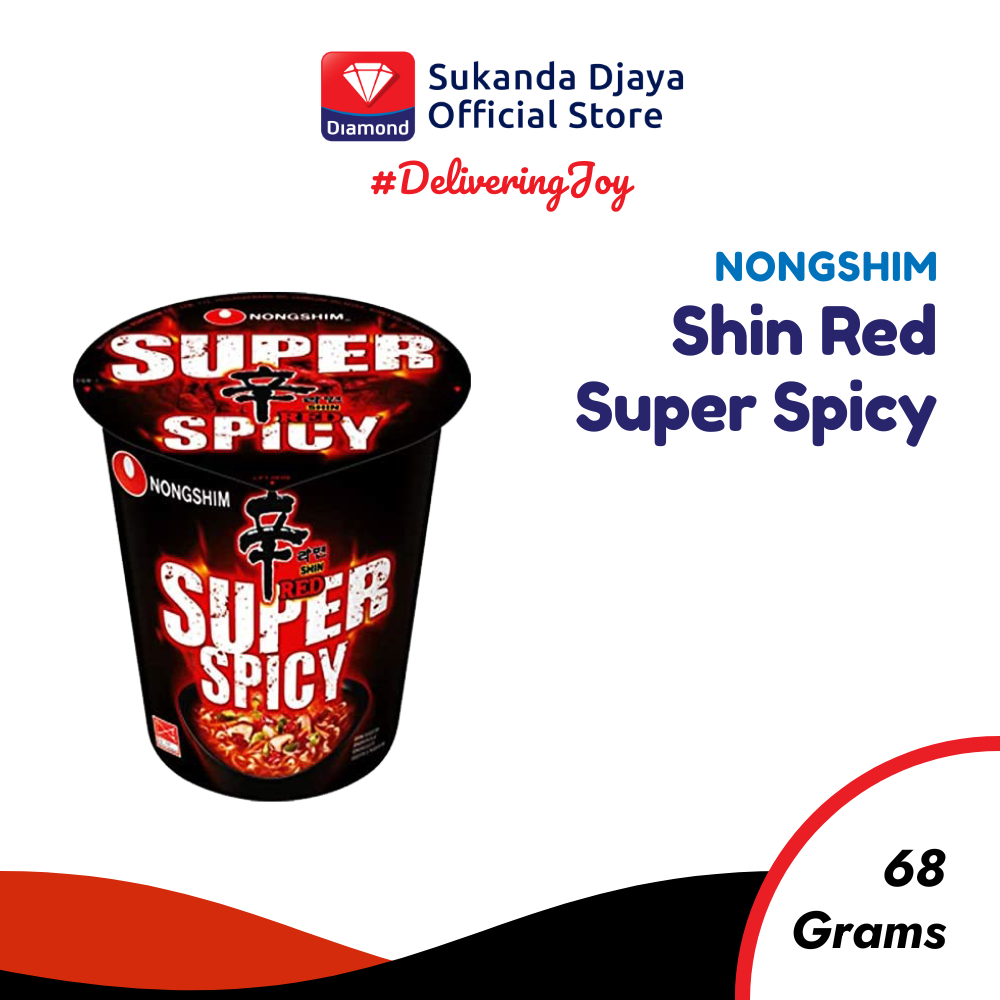 

Nongshim Mie Instan Shin Red Super Spicy 68 Gr