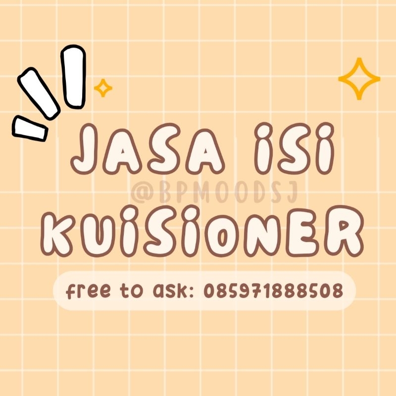 JASA ISI KUISIONER