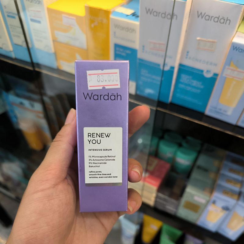 wardah renew you anti aging intensive serum 17ml