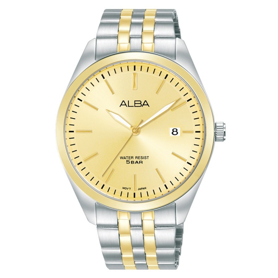 ALBA AS9S10X1-Jam Tangan Pria Analog Original-Garansi Resmi