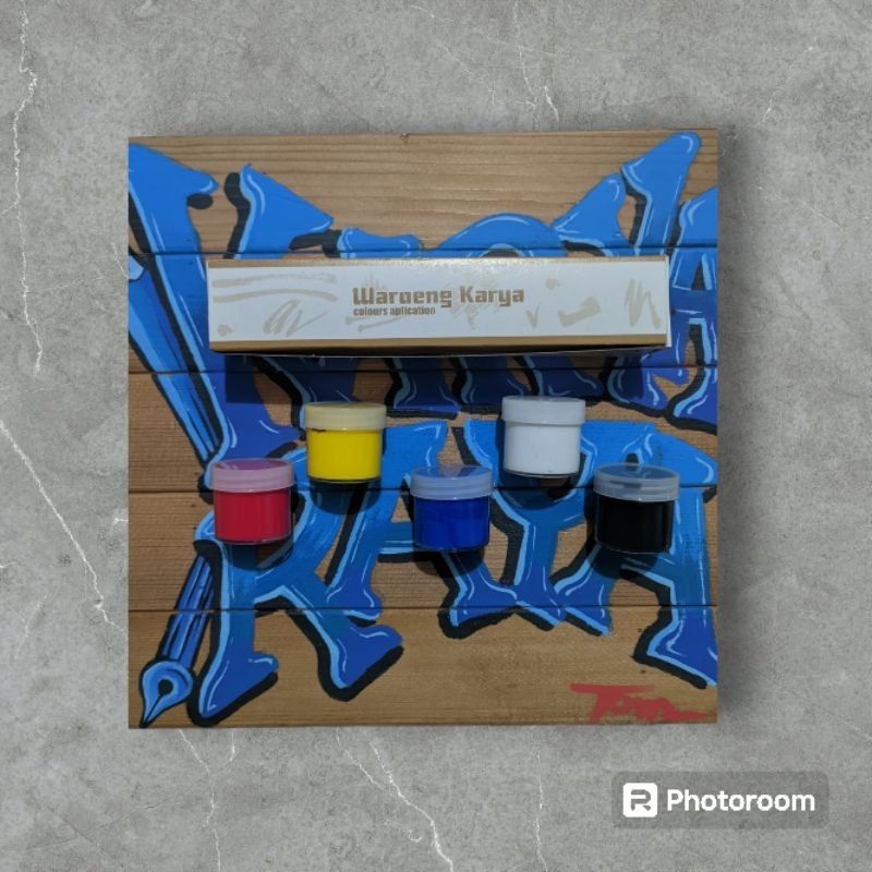 

cat akrilik 5 warna ||| edukasi PRAKARYA SD,SMP,SMA/K