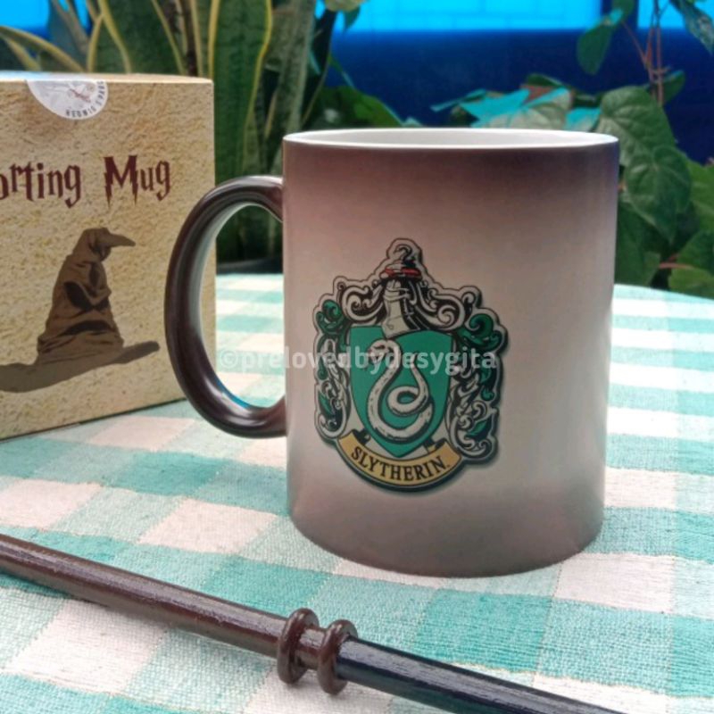 PRELOVED Magic Mug Sorting Hat [SNI] - Harry Potter (Slytherin) (Unofficial)