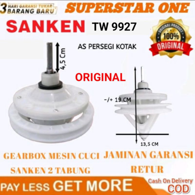 Gearbox Mesin Cuci Sanken 2 Tabung TW - 9927