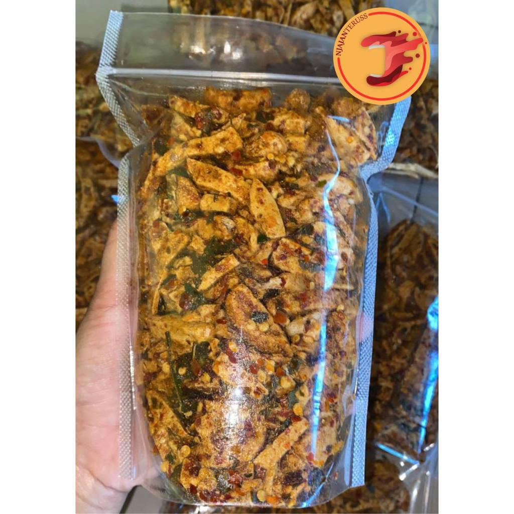 

Basreng Pedas Daun Jeruk 250gr Njajan Teruss