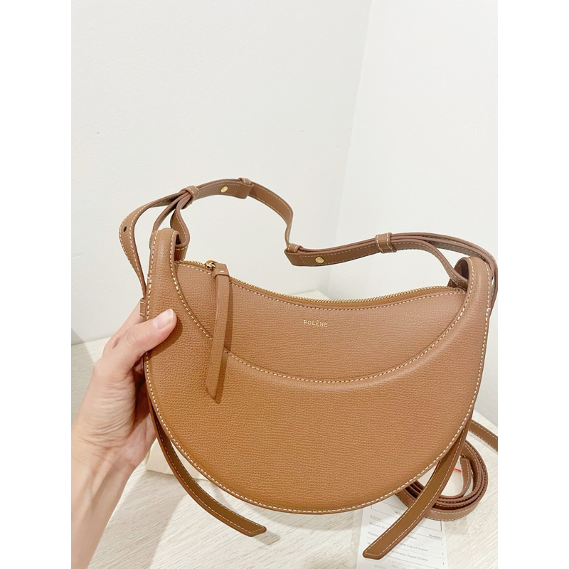 Polene numero dix camel bag authentic